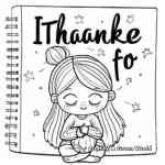 Gratitude Journal Coloring Pages 2