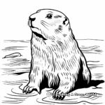 Groundhog Day Predictions: Six More Weeks of Winter Coloring Page 2