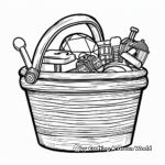 H2: Basket of Toys Coloring Pages 1