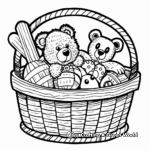 H2: Basket of Toys Coloring Pages 3