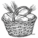 H2: Bread Basket Coloring Pages 3
