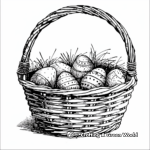 H2: Easter Basket Coloring Pages 3
