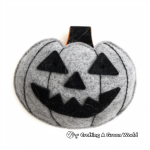 Halloween Inspired Felt Pumpkin Coloring Pages 3