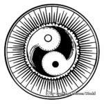 Harmonious Yin and Yang Coloring Pages 4