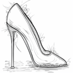 High Fashion Runway Heel Coloring Pages 3