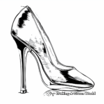High Fashion Runway Heel Coloring Pages 4