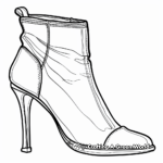 High Heel Boots Coloring Pages 3