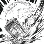 Historic Gallifrey Planet Coloring Pages 1