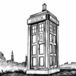 Historic Gallifrey Planet Coloring Pages 4