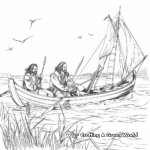 Historic Lewis and Clark Expedition Coloring Pages 1