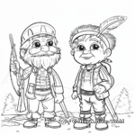 Historic Lewis and Clark Expedition Coloring Pages 3