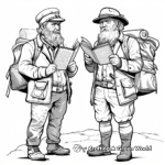 Historical Journals of Lewis and Clark Coloring Pages 2