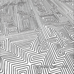 Historical Labyrinth Maze Coloring Pages 2