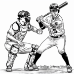 Homage to Baseball Legends Coloring Pages 1