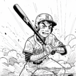 Homage to Baseball Legends Coloring Pages 3