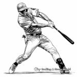 Homage to Baseball Legends Coloring Pages 4