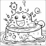 Hot Spring Bubbles Coloring Pages 1