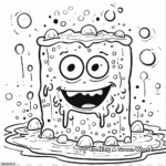 Hot Spring Bubbles Coloring Pages 3