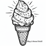 Ice Cream Sundae Coloring Pages 3