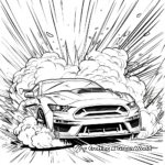 Iconic Fast and Furious Moments Coloring Pages 4