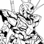 Iconic Gundam Barbatos Coloring Pages 3