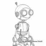Imaginative Steampunk Creature Coloring Pages 1