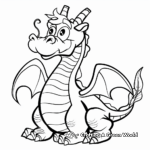 Impressive Dragon Coloring Pages 2