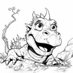 Impressive Dragon Coloring Pages 3