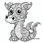 Impressive Dragon Coloring Pages 4