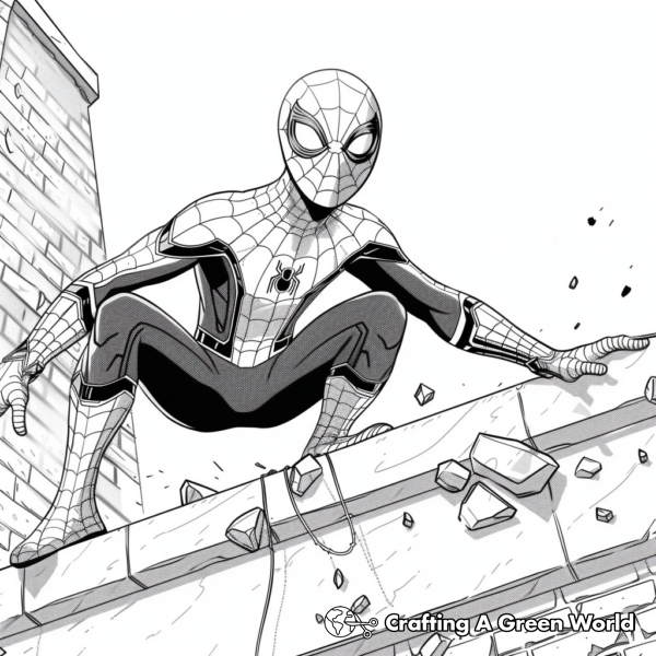 Spider Man No Way Home Coloring Pages - Free & Printable!