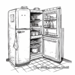In the Fridge Coloring Pages 4