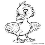 Incredible Baby Pelican Coloring Pages 2