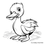 Incredible Baby Pelican Coloring Pages 4