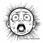 Intense Fear Feeling Coloring Pages 1