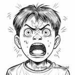Intense Fear Feeling Coloring Pages 3