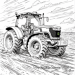 Intricate Adulthood John Deere Coloring Pages 2