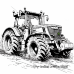 Intricate Adulthood John Deere Coloring Pages 3
