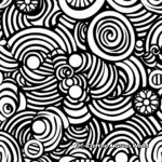 Intricate African Patterns Coloring Pages 4