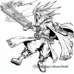 Intricate Final Fantasy Coloring Pages 1