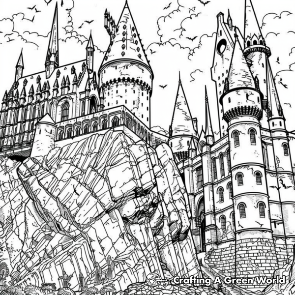 Harry Potter For Adults Coloring Pages - Free & Printable!