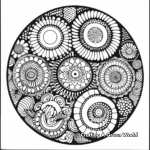 Intricate Mandala Designs for Gel Pen Coloring 2