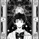 Intricate Minor Arcana Tarot Coloring Pages 2