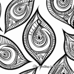Intricate Oriental Pattern Coloring Pages 4