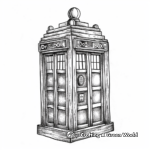 Intricate Sonic Screwdriver Coloring Pages 3
