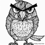 Intricate Terence - Big Red Bird Angry Bird Coloring Pages 4