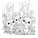 Intricate Wildlife Animals Cute Hard Coloring Pages 3