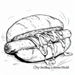 Italian Inspired Polenta Dog Coloring Pages 2