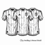 Italian Soccer Team Jerseys Coloring Pages 4