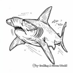 Jaw-Dropping Hammerhead Shark Coloring Pages 4