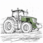 John Deere Machinery Collection Coloring Pages 4